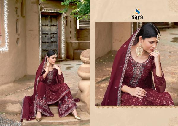 Sara Niharika Wedding Wear Designer Salwar Suit Collection